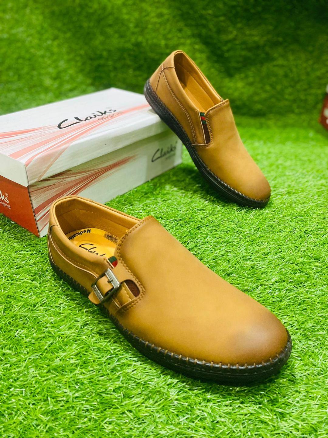 Men's Rexine Slip-On Mustard Casual Shoes
